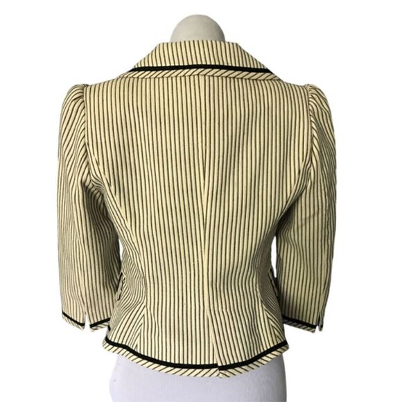 Nvcard Collection Striped Blazer Size 4P - Picture 2 of 5
